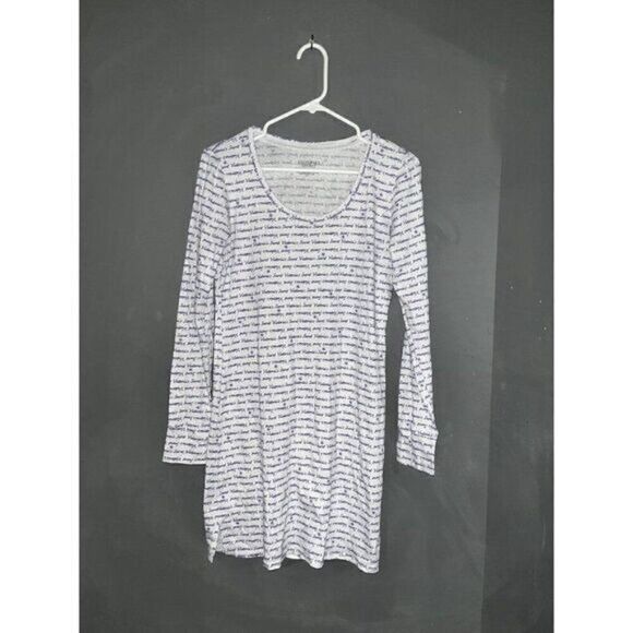 Victorias Secret Graphic Script Nightshirt - Picture 2 of 5